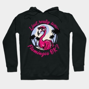 I just really Love Flamingos ok  Flamingo Hoodie